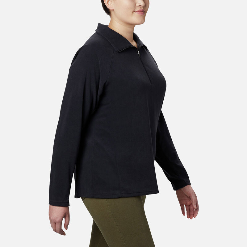 חולצת מיקרו-פליס במידות גדולות לנשים